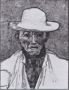 Portret van Patience Escalier door Vincent van Gogh